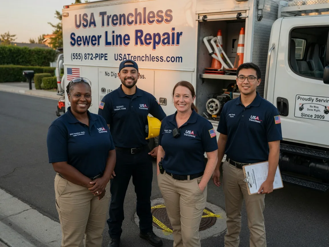 Sewer Line Repair company in Brownstown, IL